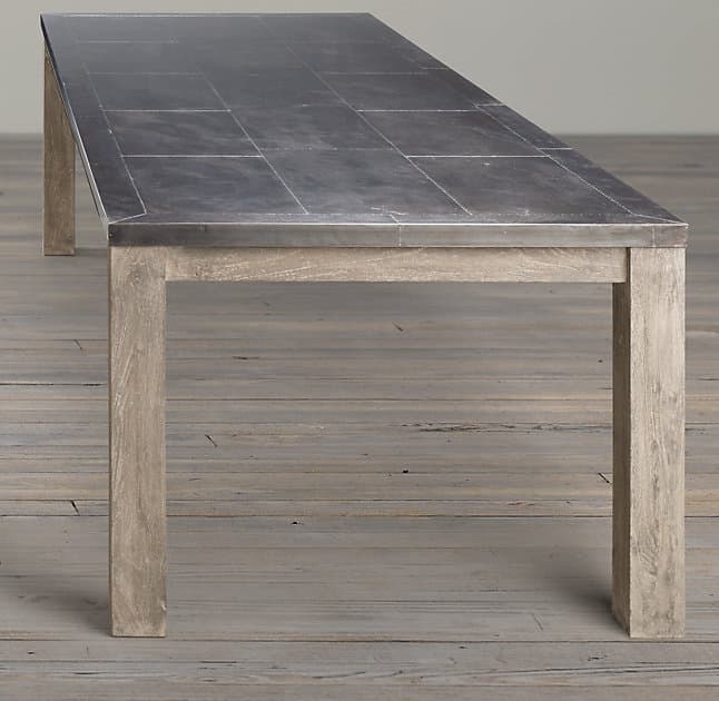 Metal top dining tables - Image 2