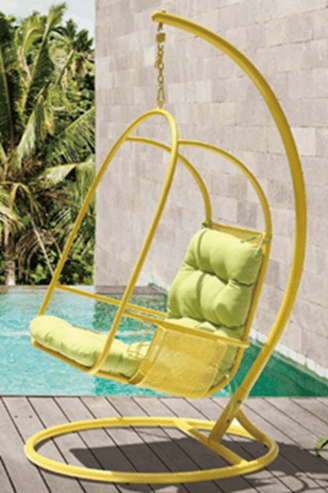 Novogratz brand Outdoor Metal Hanging Chairs - Image 1