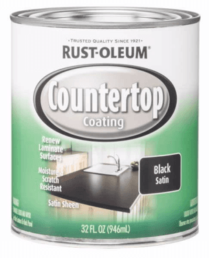 Rust-Oleum black satin countertop coating - Image 1
