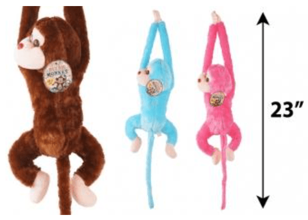 Screaming Plush Monkey Toys - Image 1