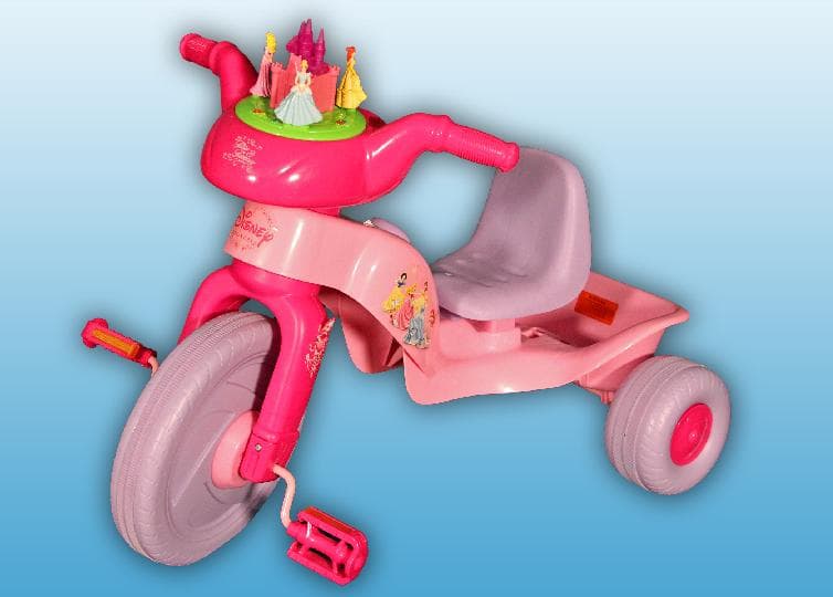 Disney Princess Plastic Racing Trikes - Image 1