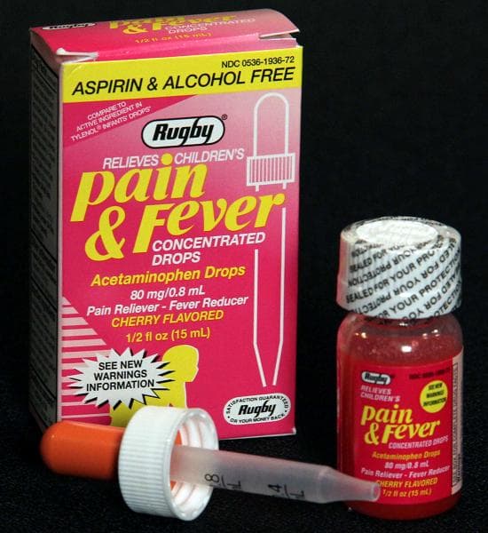 Children's Pain & Fever Concentrated Drops - Image 1