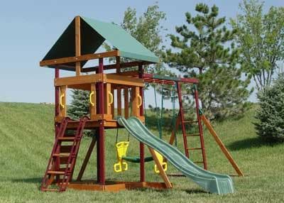 Adventure Playsets Wooden Swing Sets - Image 3