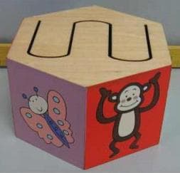 Wooden animal drum - Image 1