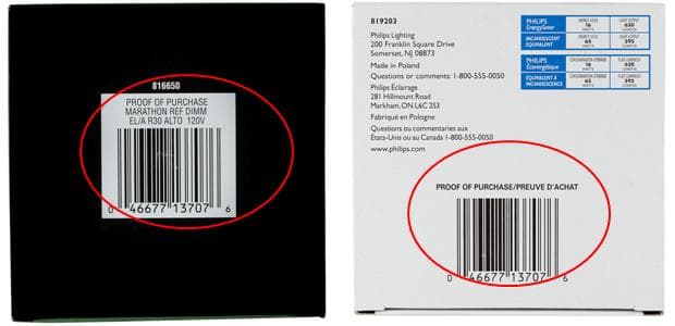 EnergySaver a/k/a/Marathon or Marathon Classic Compact Fluorescent Dimmable Reflector lamps - Image 1