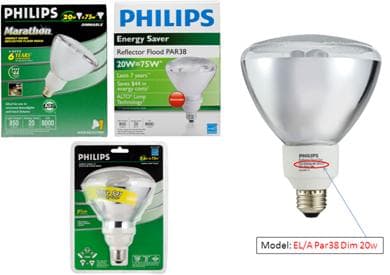 EnergySaver a/k/a/Marathon or Marathon Classic Compact Fluorescent Dimmable Reflector lamps - Image 4