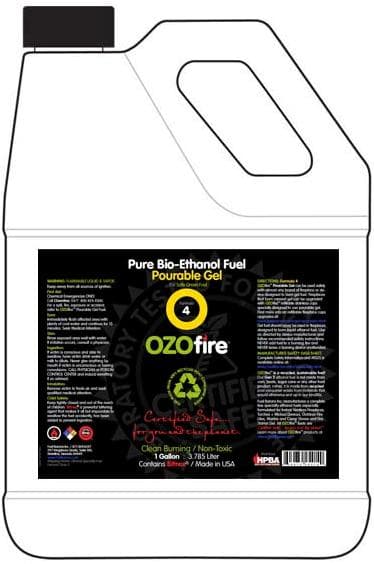 OZOfire™ Pourable Gel Fuel (Formula 4) and SUREFIRE™ Pourable Gel Fuel (Formula 4) Bottles - Image 1