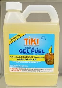 TIKI® Brand Gel Fuel and TIKI® Brand Citronella Gel Fuel bottles and jugs - Image 1