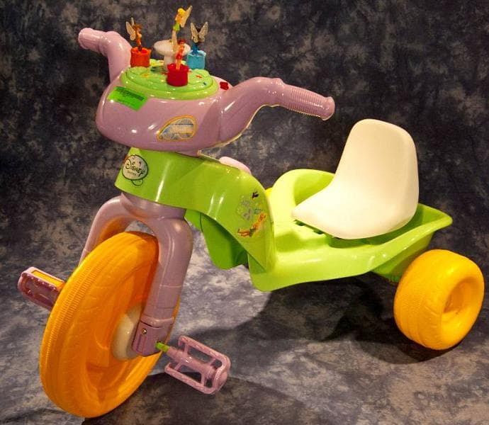 Disney Fairies Plastic Racing Trikes - Image 1