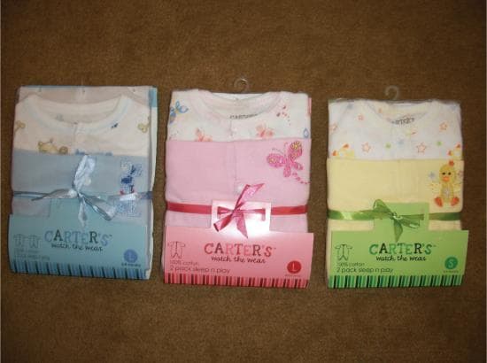 Carter's Watch the Wear Bodysuits and Sleep 'n Play Garments - Image 1