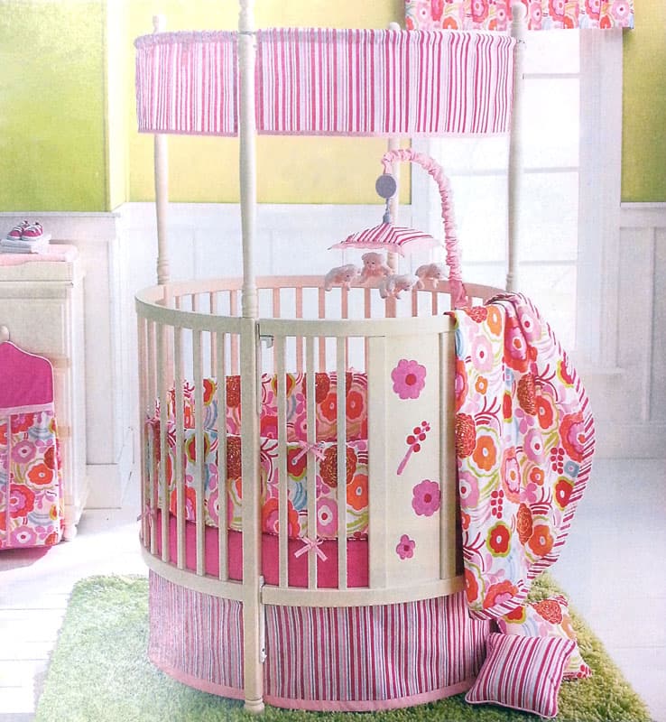 Rockland Furniture round cribs - Image 1