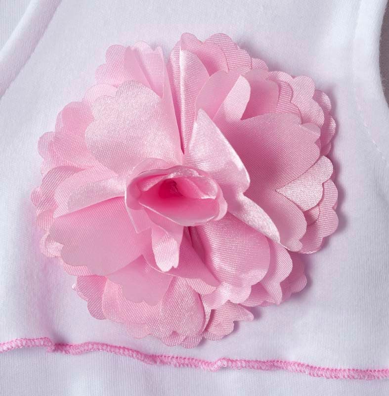 HALO® SleepSack® Wearable Blankets with Pink Satin Flowers - Image 2