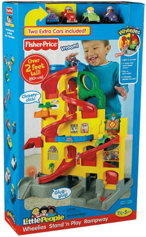 Fisher-Price Little People Wheelies Stand 'n Play Rampway - Image 1
