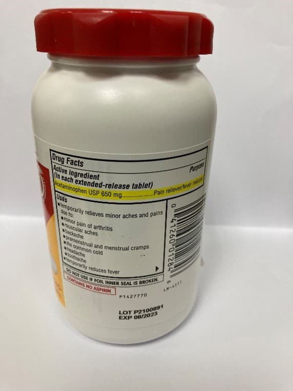 Kroger Arthritis Pain Acetaminophen, 225 count bottles - Image 2