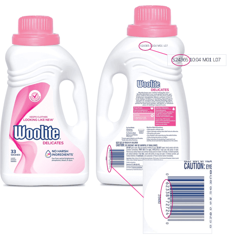 Woolite Delicates detergent in 50-fluid-ounce bottles - Image 2