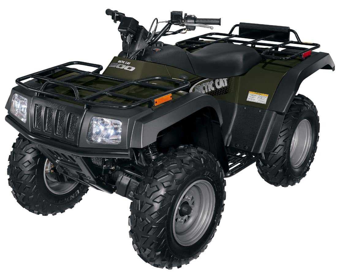 Arctic Cat ATVs with the following model names: 250, 300, 300 Massey Ferguson, 375, 400, 400i, 500, TBX 500 and 500i - Image 2