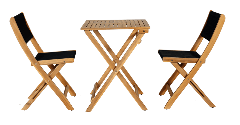 Foldable Bistro Set Chairs - Image 2