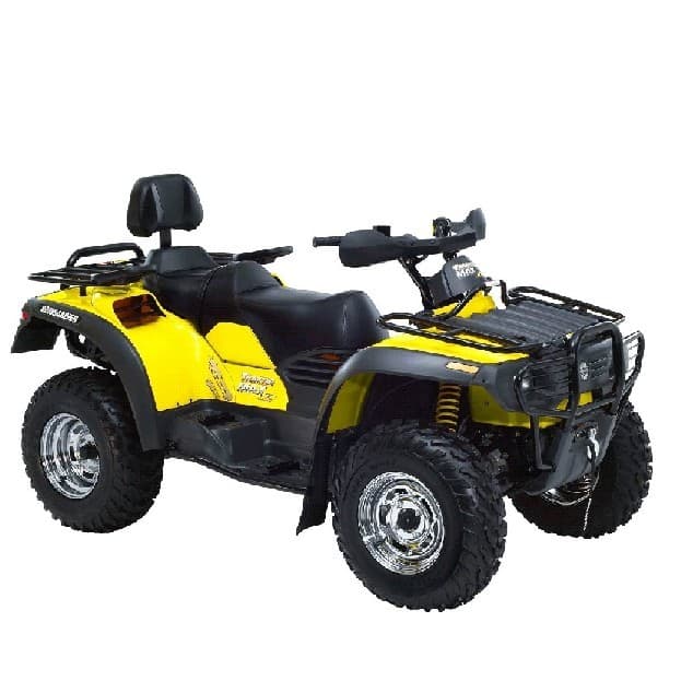 Some Bombardier 2003 Traxter® MAX; 2004 Traxter, Traxter MAX, Quest™ and Quest MAX; 2005 Traxter 5SP, 5SP MAX, CVT and CVT MAX vehicles and all-terrain vehicles (ATVs); and some John Deere Buck, Buck  - Image 3