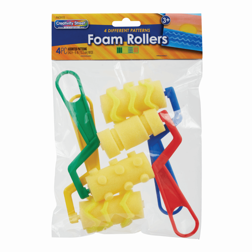 Creativity Street Foam Pattern Rollers - Image 1