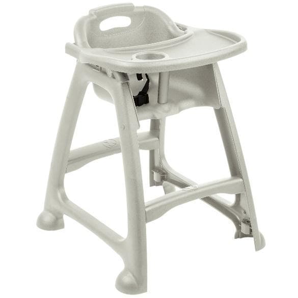 Lancaster Table & Seating Standard Height Plastic Restaurant High Chairs - Image 4