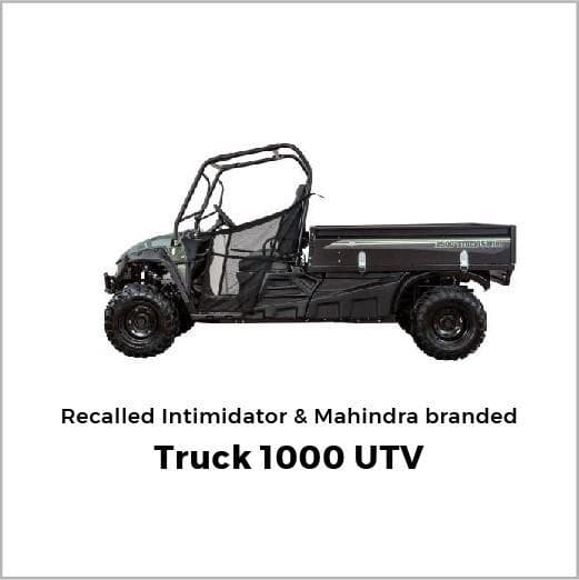 Intimidator and Mahindra branded utility vehicles (UTVs) - Image 9