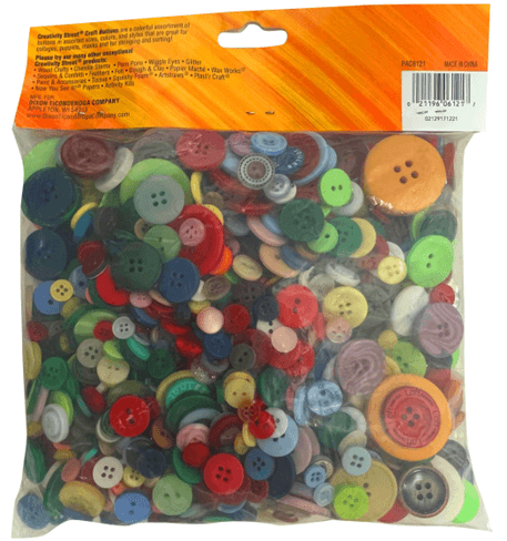 Creativity Street Assorted Craft Buttons - Image 2