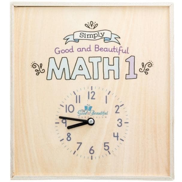 The Good and the Beautiful Math 1 and Math 3 Boxes with metallic whiteboards - Image 1