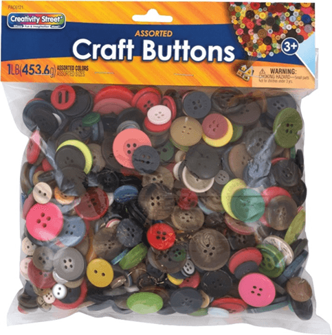 Creativity Street Assorted Craft Buttons - Image 1