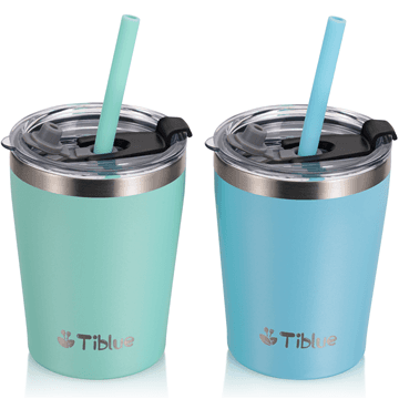 Tiblue 8 oz and 12 oz children's cups - Image 1