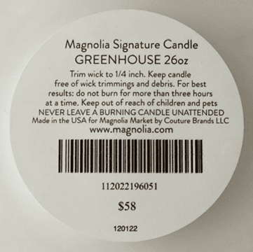 Magnolia 26 oz. 3-Wick Glass Candles - Image 4