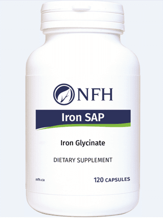 NFH Iron SAP, NFH Heme Iron SAP and NFH Prenatal SAP bottles - Image 1