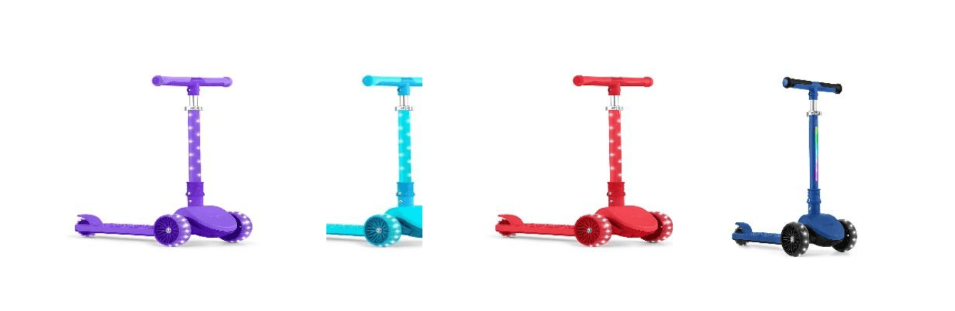 Jetson Nova and Star 3-Wheel Kick Scooters - Image 1