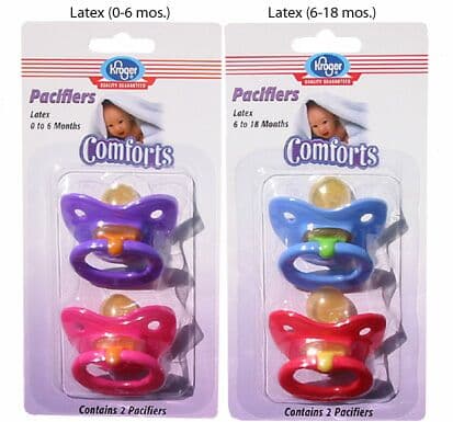 "Comforts" pacifiers - Image 1