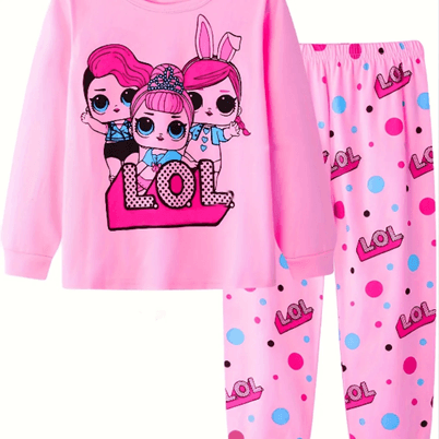 Children's Long-Sleeve/Pants Two-Piece Pajama Sets - Image 4
