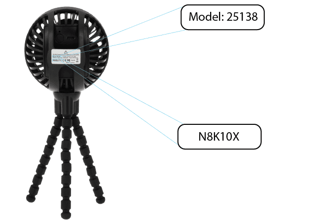 Nuby Stroller Fans - Image 1