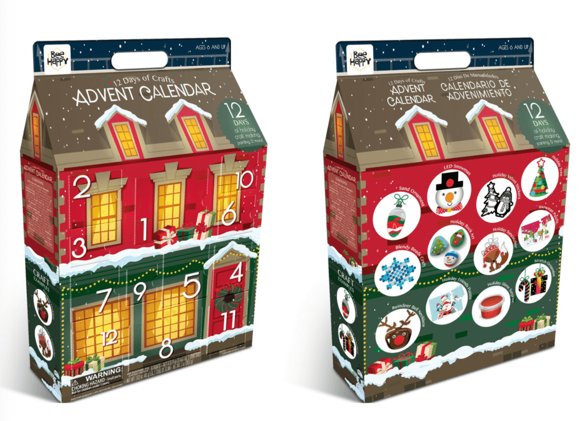 Bee Happy 12 Days of Craft Advent Calendars - Image 1