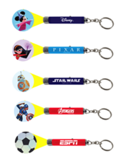 Projector Flashlights (included as part of a care package) - Image 1