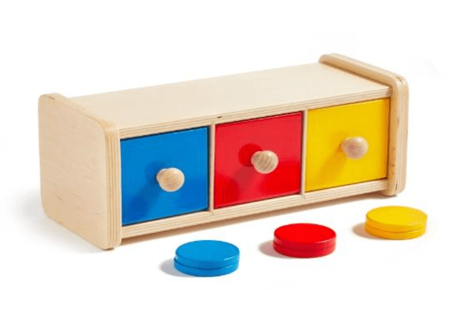 Monti Kids Toy Box with Bins - Image 1