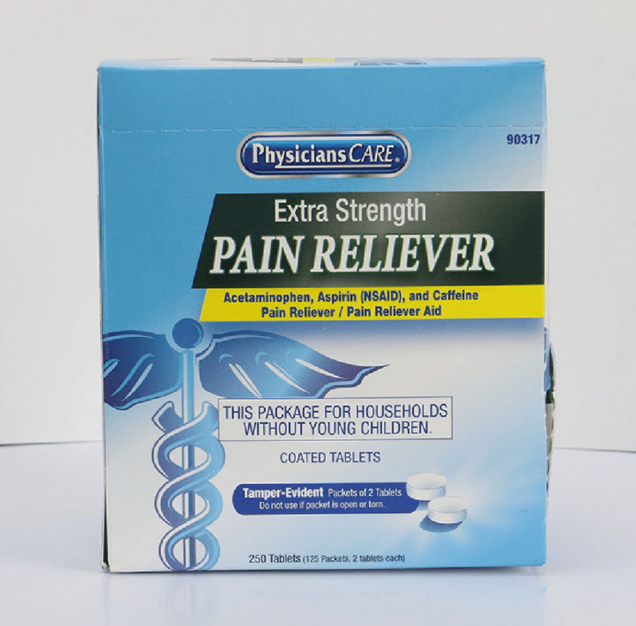 PhysiciansCare brand Aspirin, Extra Strength Non Aspirin, Extra Strength Pain Reliever, Ibuprofen, Medication Station, and Multi-Pack - Image 3