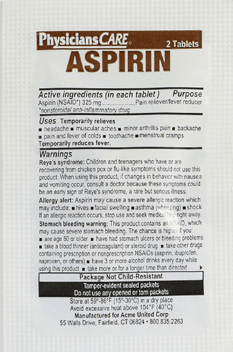 PhysiciansCare brand Aspirin, Extra Strength Non Aspirin, Extra Strength Pain Reliever, Ibuprofen, Medication Station, and Multi-Pack - Image 7