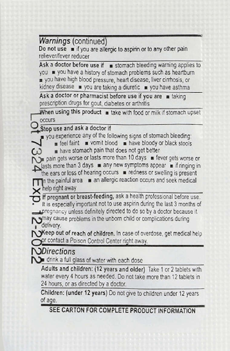 PhysiciansCare brand Aspirin, Extra Strength Non Aspirin, Extra Strength Pain Reliever, Ibuprofen, Medication Station, and Multi-Pack - Image 8