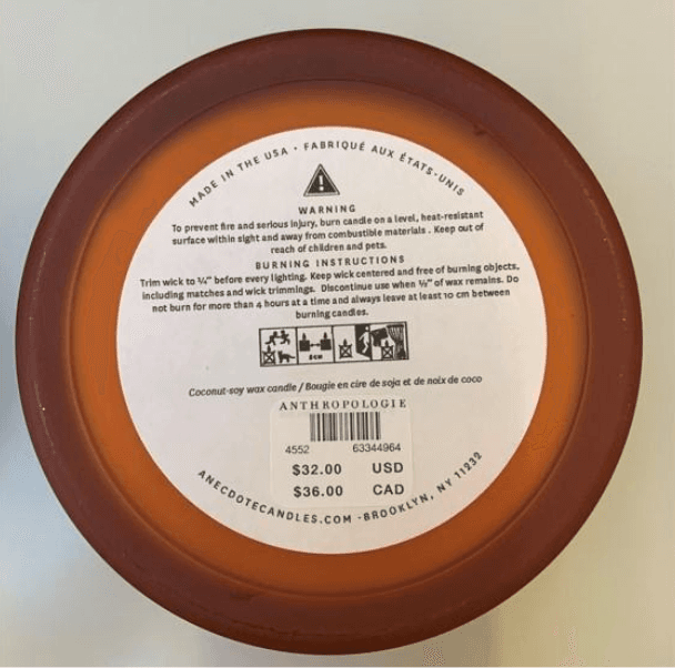 Anecdote Autumn Glass Candles - Image 6