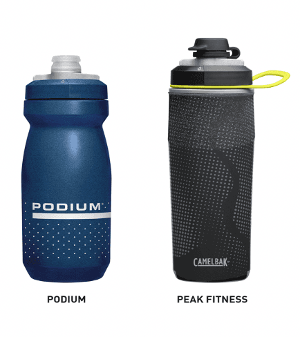 CamelBak Podium and Peak Fitness water bottles - Image 1