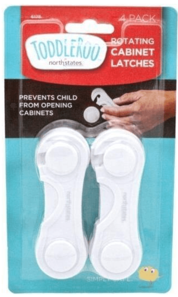 Toddleroo Rotating Cabinet Latches - Image 1