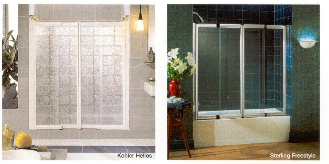 Kholer Helios and Sterling Freestyle Shower Doors - Image 2