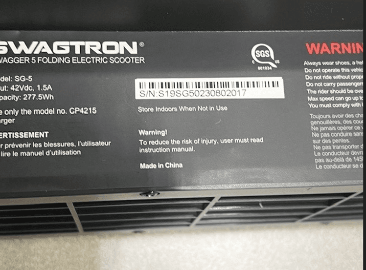 Swagtron SG-5 Swagger 5 Boost Commuter Electric Scooters - Image 6