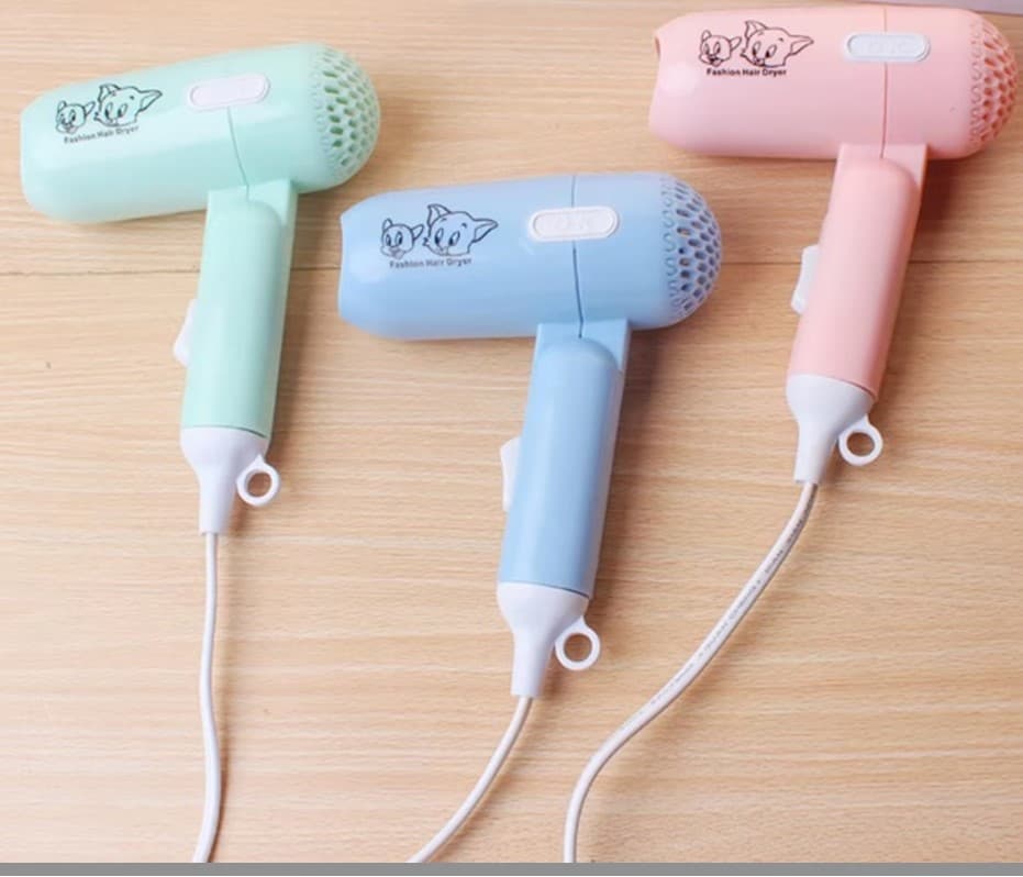 Mini Travel Hair Dryers - Image 1