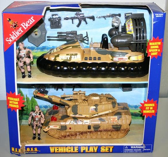 Soldier Bear Toy Sets - Image 5