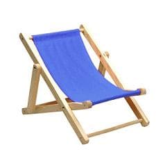 Folding Toy Beach Chair for Stuffed Animals - Image 1
