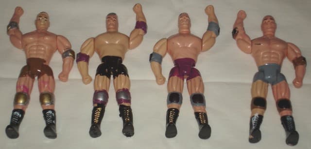 Toy Wrestler Figures - Image 1